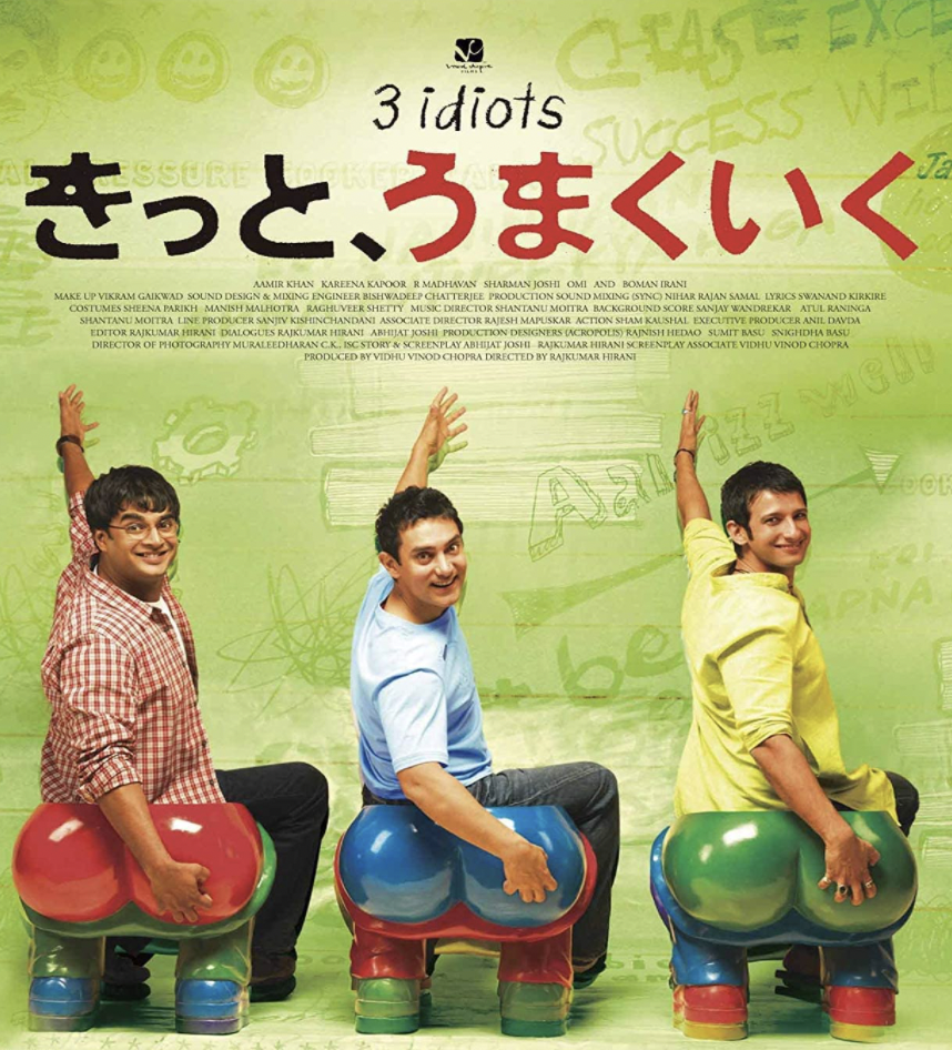 映画きっとうまくいくの表紙