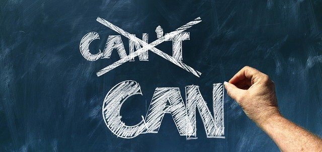 can'tを消して書いたcan