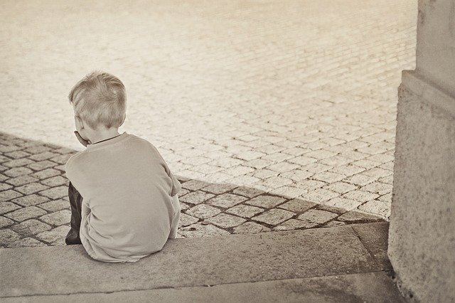 孤独な少年
